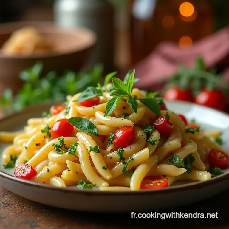 La Belle Orientale Salade De Lentilles Parfum&eacute;e Aux Agrumes Et Aux Fines Herbes presentation