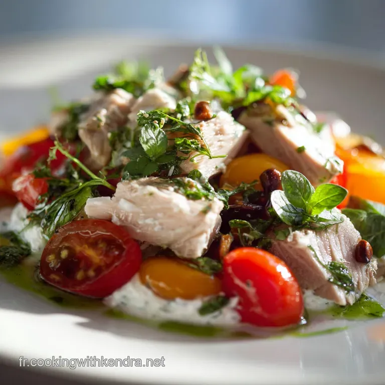 Salade de thon saine Le classique l&eacute;ger et frais &agrave; la m&eacute;diterran&eacute;enne