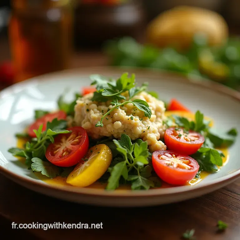 La Ni&ccedil;oise D&eacute;structur&eacute;e Salade De Thon Artisanale Aux L&eacute;gumes Croquants presentation