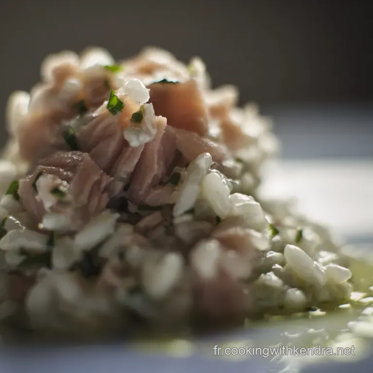 Salade Thon Riz: La Fra&icirc;cheur Estivale presentation