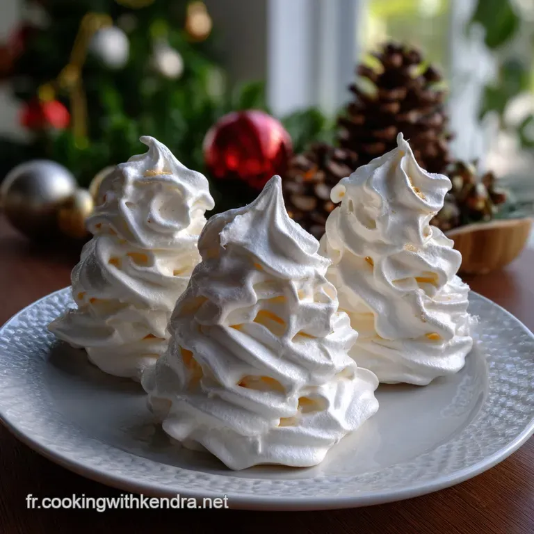 Sapins De Nol En Meringue Recette : La Meringue Parfaite presentation