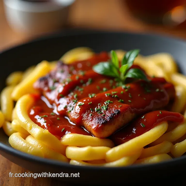 Sauce Barbecue &Agrave; L&eacute;rable Maison Le Secret Bien Gard&eacute; Du Qu&eacute;bec presentation