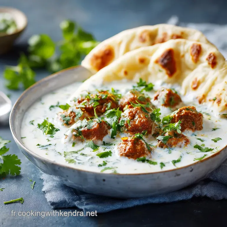 Elegant drizzle of pale sauce over perfectly cooked chicken. A bright garnish of herbs adds fresh appeal.