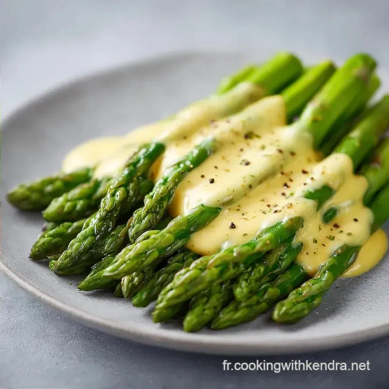 Sauce Mousseline pour Asperges: Texture A&eacute;rienne