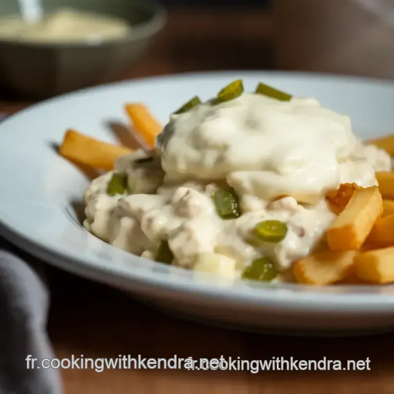 Sauce Tartare *Magnifique* Pour Fish & Chips presentation