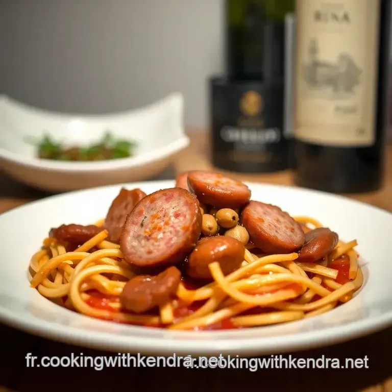 Saucisson &Agrave; Cuire Parfum&eacute; Au Vin Rouge presentation