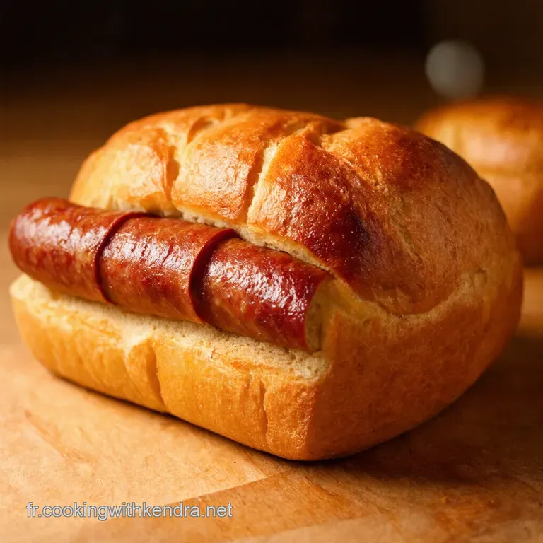 Saucisson En Brioche Lyonnais Comme &Agrave; Lyon presentation