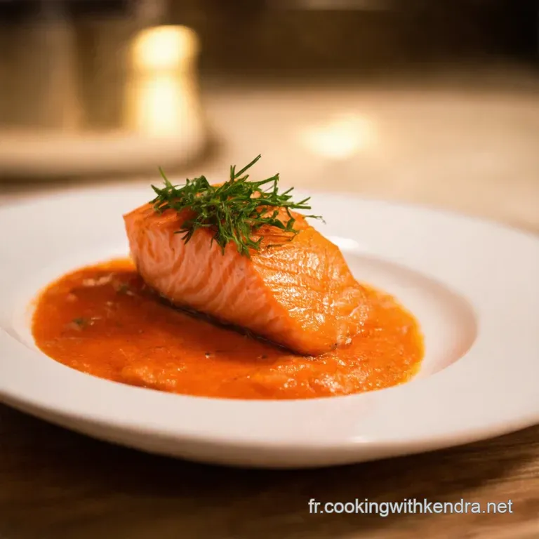 Saumon &Agrave; La Po&ecirc;le the Quintessential Panseared Salmon presentation