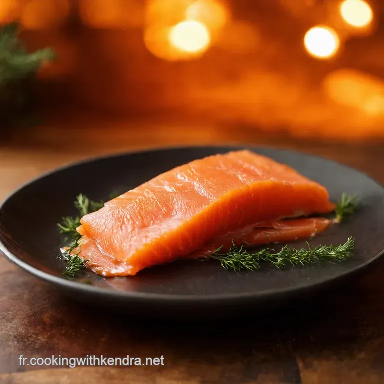 Saumon Gravlax Maison Le Secret Scandinave R&eacute;v&eacute;l&eacute; presentation