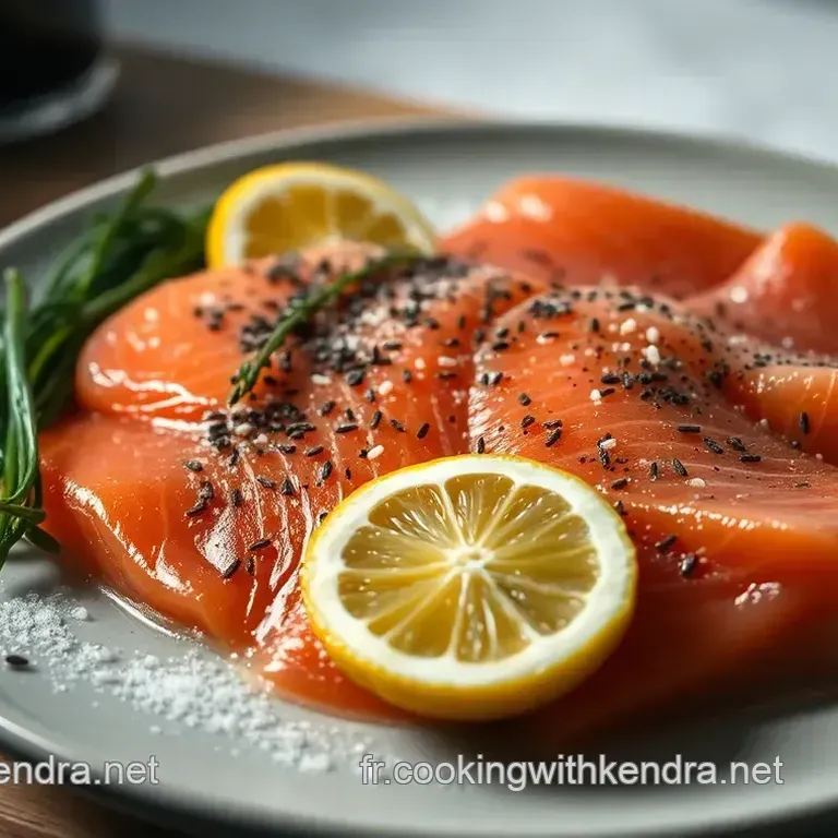 Saumon Gravlax Maison : Une D&eacute;licatesse Nordique &agrave; la Maison