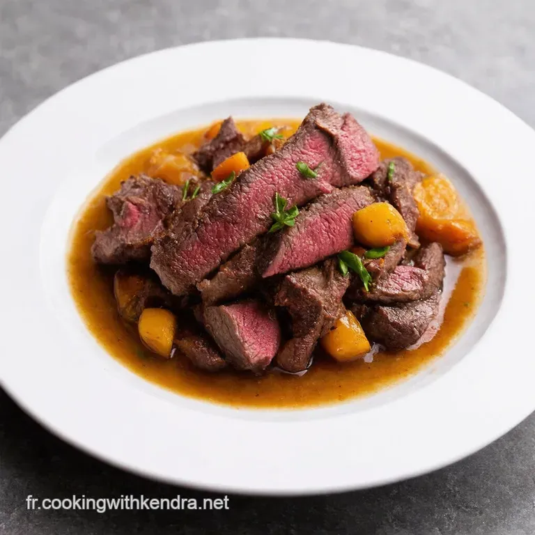 Saut de B&oelig;uf aux Poivrons et Oignons Un Classique Bistro dans Votre Cuisine