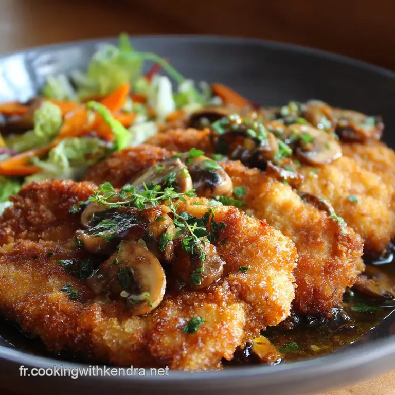 Schnitzel V&eacute;g&eacute;tarien de ChouRave UltraCroustillant Sauce AigreDouce