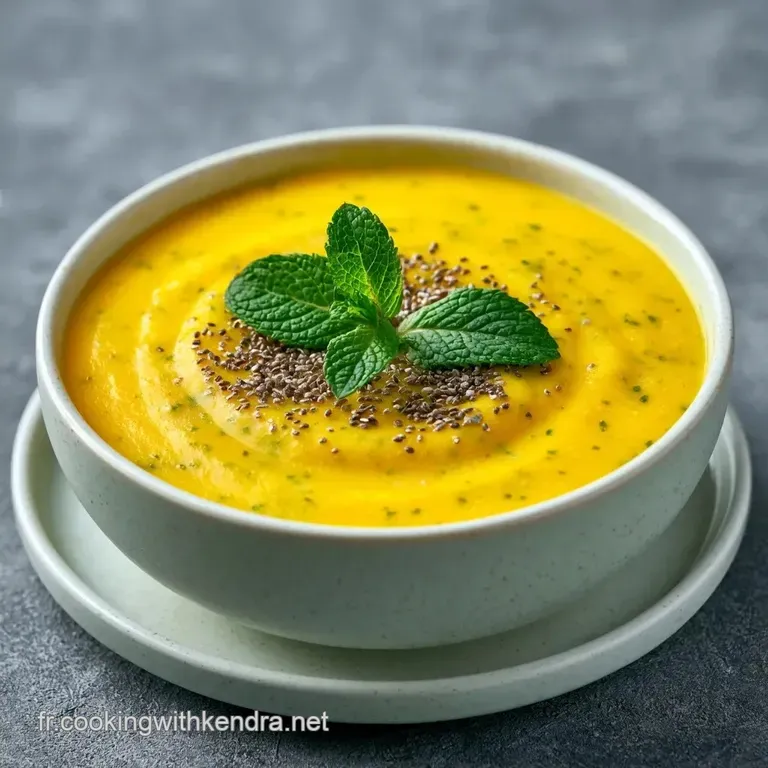 Smoothie Eau de Coco et Mangue aux Graines de Chia