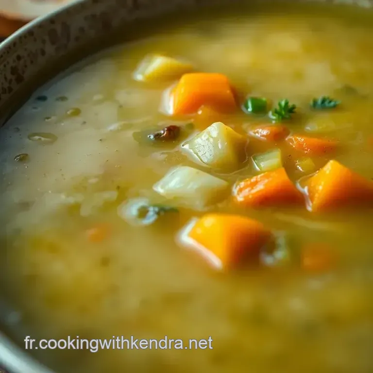 Soupe Au Chou Rustique: Le R&eacute;confort De La Campagne presentation