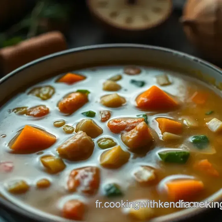 Soupe au Chou Rustique: Le R&eacute;confort de la Campagne