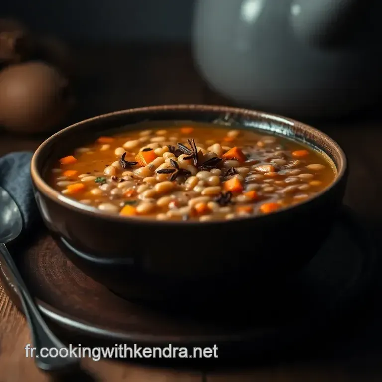 Soupe De Lentilles Corail Aux &Eacute;pices Douces presentation
