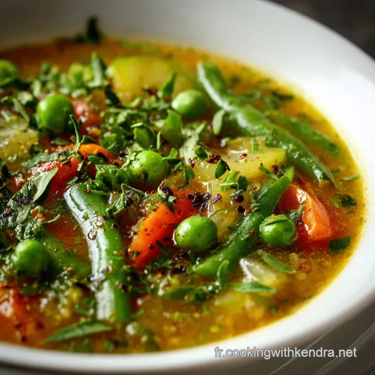 L&Eacute;lixir Vert &Eacute;pic&eacute; Soupe D&eacute;tox de L&eacute;gumes Bienfaisante