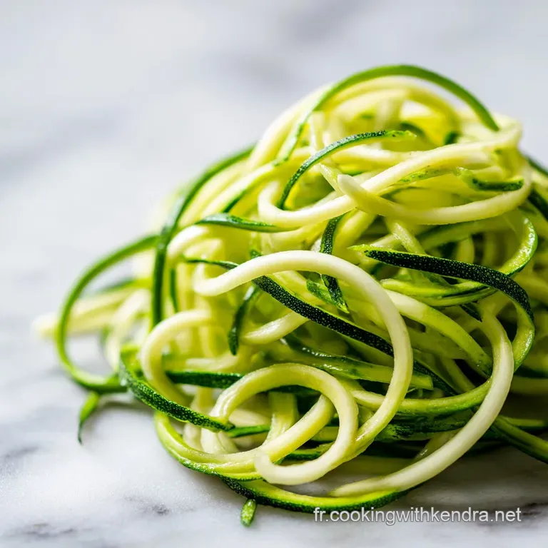 Spaghetti aux Courgettes: Cr&eacute;meux et Onctueux