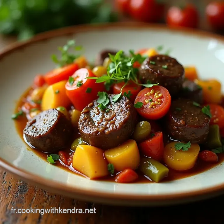 Stirfry De Boeuf &Eacute;pic&eacute; Aux Sept L&eacute;gumes Croquants presentation
