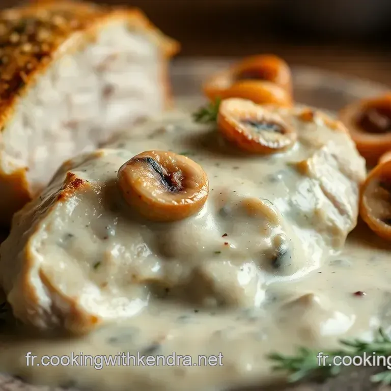 Supr&ecirc;me de Poulet au Cr&egrave;me Champignon