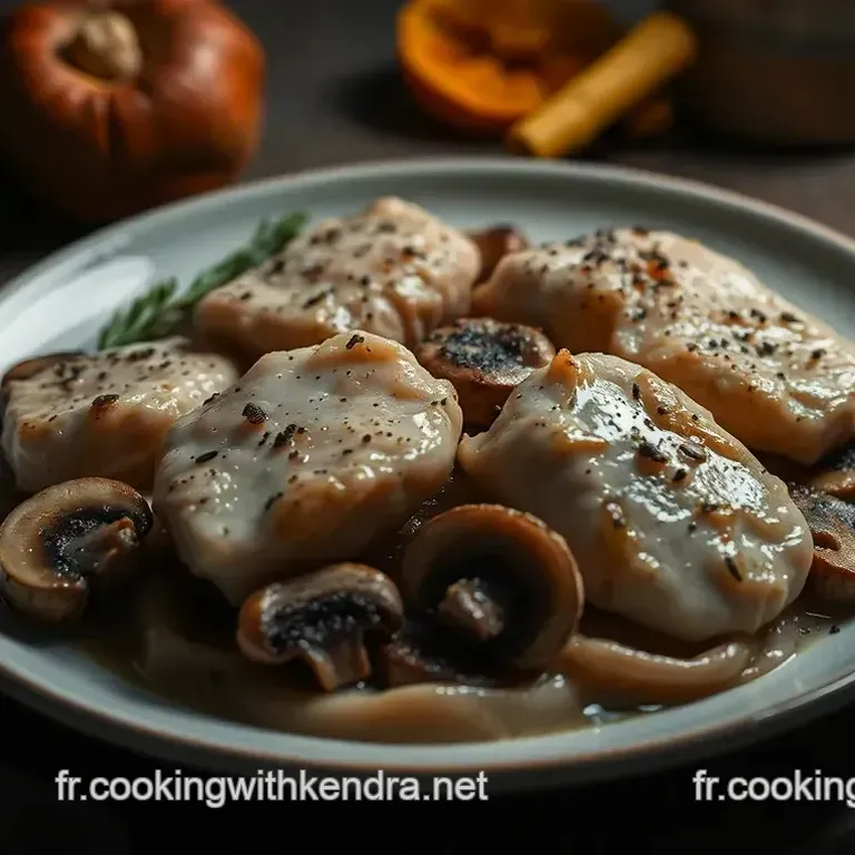 Supr&ecirc;me de Volaille au Champignon