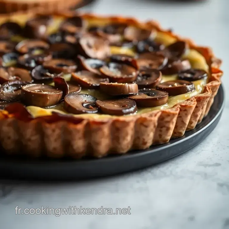 Tarte Au Champignon Savoureuse : Un Voyage Au Coeur De La Nature presentation
