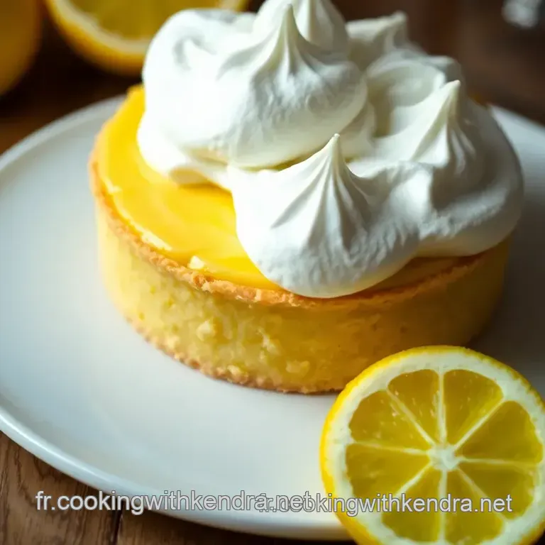 Tarte Au Citron Meringu&eacute;e Classique presentation