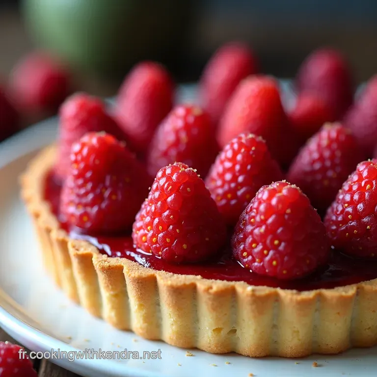 Tarte aux Fraises Sp&eacute;culoos Le Bonheur sans Cuisson