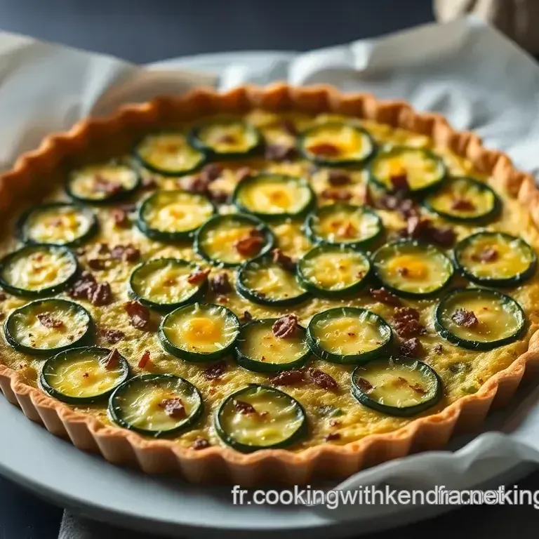 Tarte Courgette Proven&ccedil;ale: La D&eacute;licieuse Quiche Verte