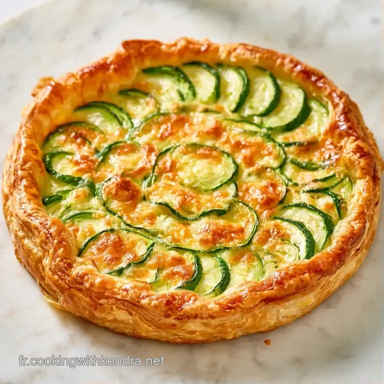 Une part croustillante pos&eacute;e sur une assiette blanche, r&eacute;v&eacute;lant un c&oelig;ur fondant et des l&eacute;gumes vert tendre.