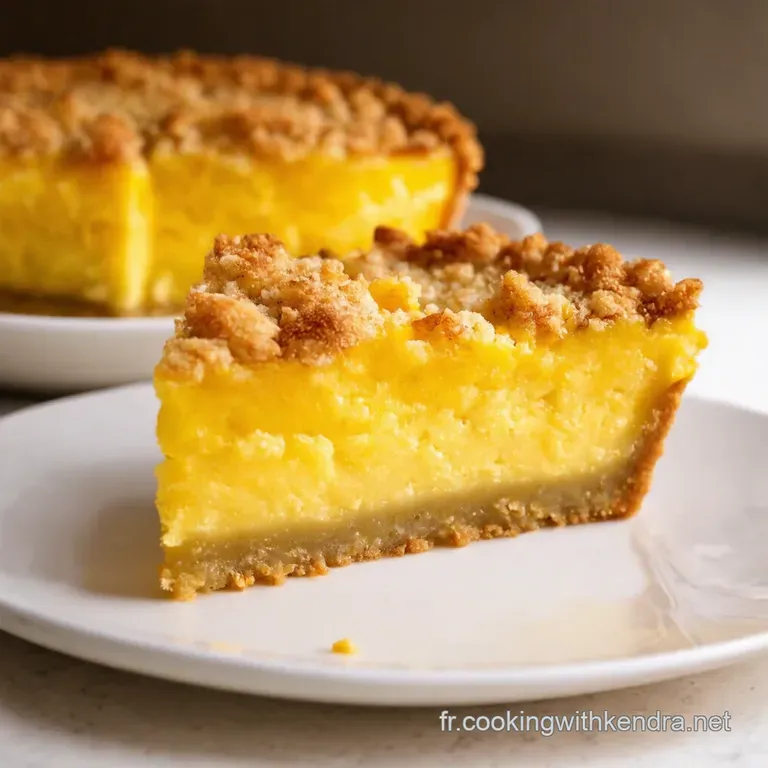 Tarte Crumble Ananas Coco L&eacute;vasion Tropicale presentation