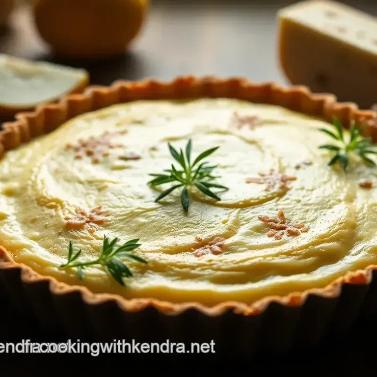 Tarte &Eacute;pinards Ch&egrave;vre un Classique Revisit&eacute;