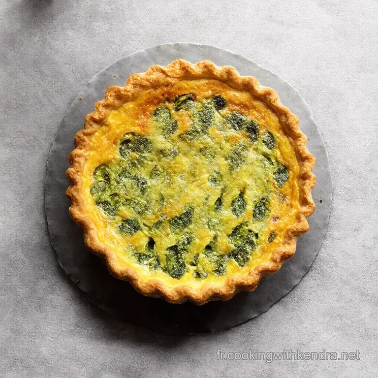 Tarte &Eacute;pinards et Ch&egrave;vre Cr&eacute;meuse Un Classique R&eacute;invent&eacute;
