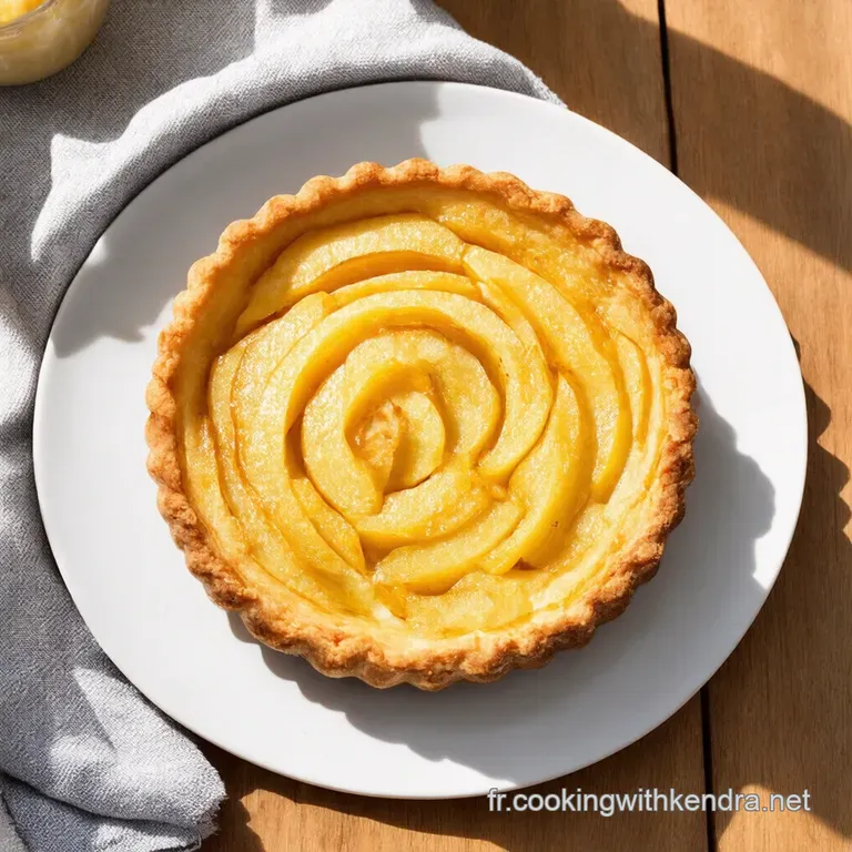 Tarte Fine aux Pommes Fa&ccedil;on GrandM&egrave;re