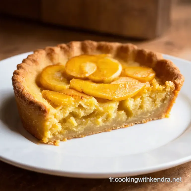 Tarte Fine Aux Pommes Le Go&ucirc;t De Lautomne presentation