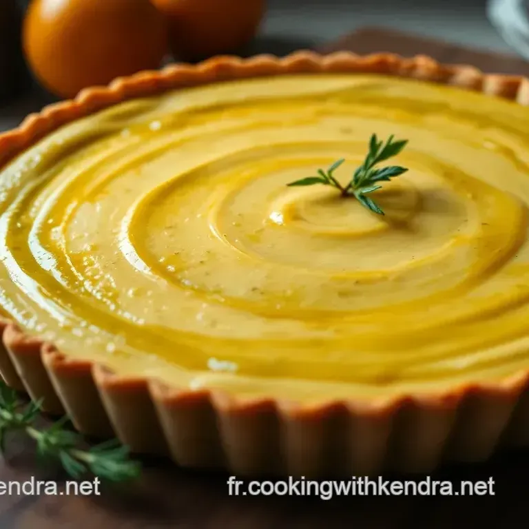 Tarte L&eacute;g&egrave;re au Thon et Moutarde