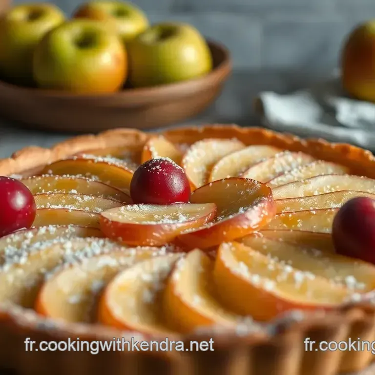 Tarte Normande &ndash; La D&eacute;licieuse Tarte aux Pommes de Normandie