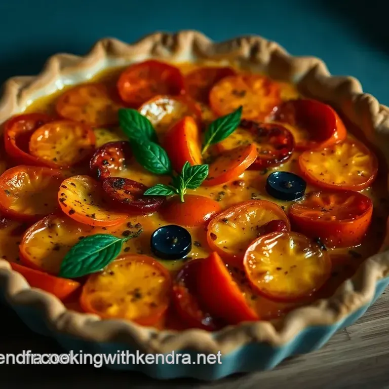 Tarte Proven&ccedil;ale aux L&eacute;gumes du Soleil