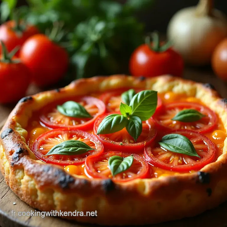 Tarte Proven&ccedil;ale Aux Tomates Un Rayon De Soleil Dans Lassiette presentation