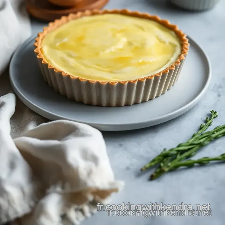 Tarte Ricotta &Eacute;pinard : Un D&eacute;lice &Agrave; Partager presentation