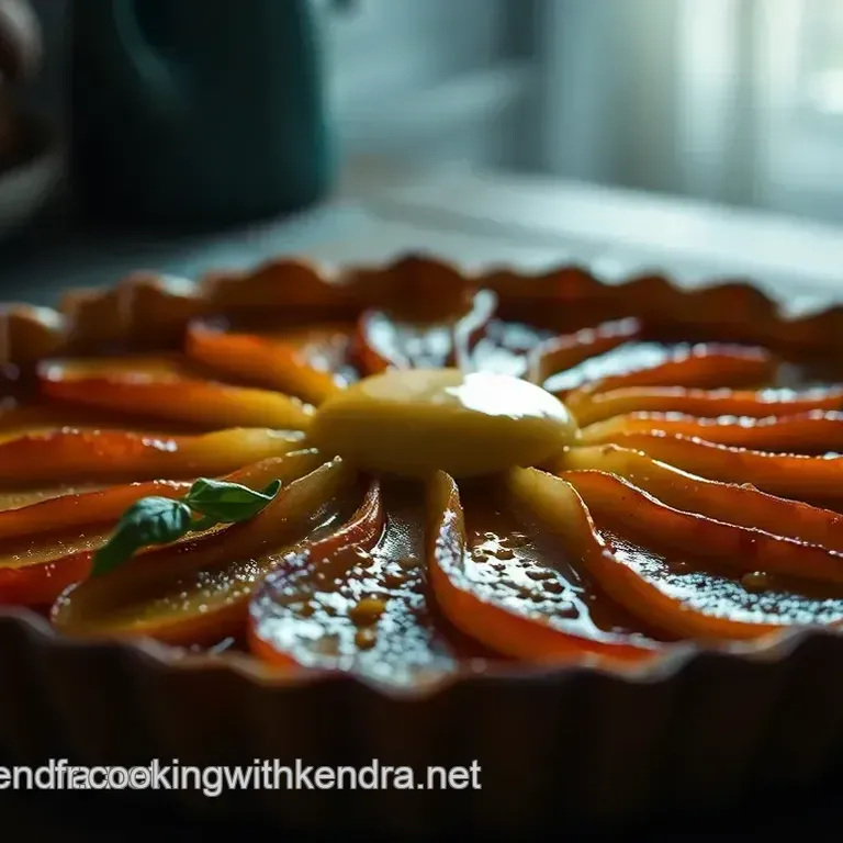 Tarte Tatin aux Endives : Un D&eacute;lice Caram&eacute;lis&eacute;