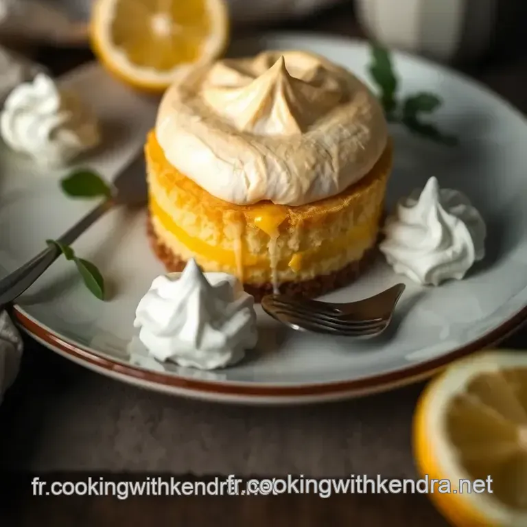 Tartelette Au Citron Meringu&eacute;e : D&eacute;licatesse D agrumes Et L&eacute;g&egrave;ret&eacute; Sucr&eacute;e presentation