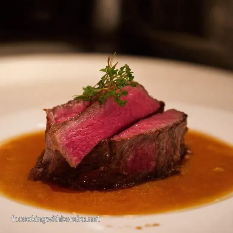 Tataki De B&oelig;uf &Agrave; La Fran&ccedil;aise Simplicit&eacute; &Eacute;l&eacute;gance presentation