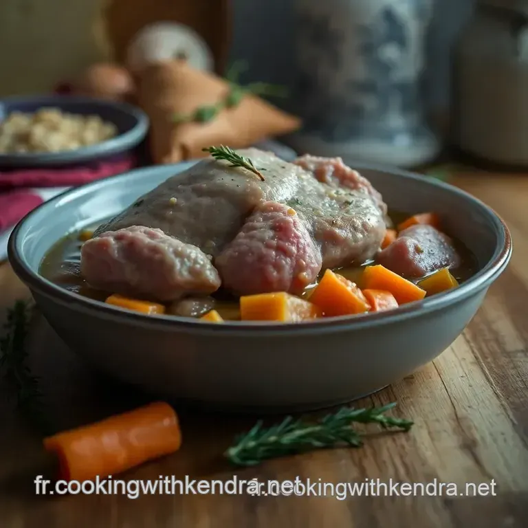 T&ecirc;te De Veau &Agrave; La Mar&eacute;chale presentation