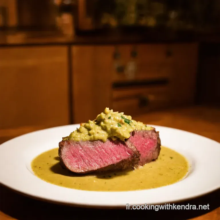 T&ecirc;te De Veau Sauce Gribiche Un Classique Facile presentation