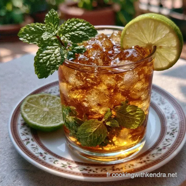 Th&eacute; Glac&eacute; &Agrave; Leau De Coco au Miel d Acacia