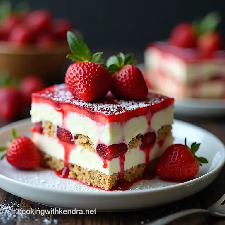 Tiramisu aux Fraises Mascarpone Un Air de Printemps