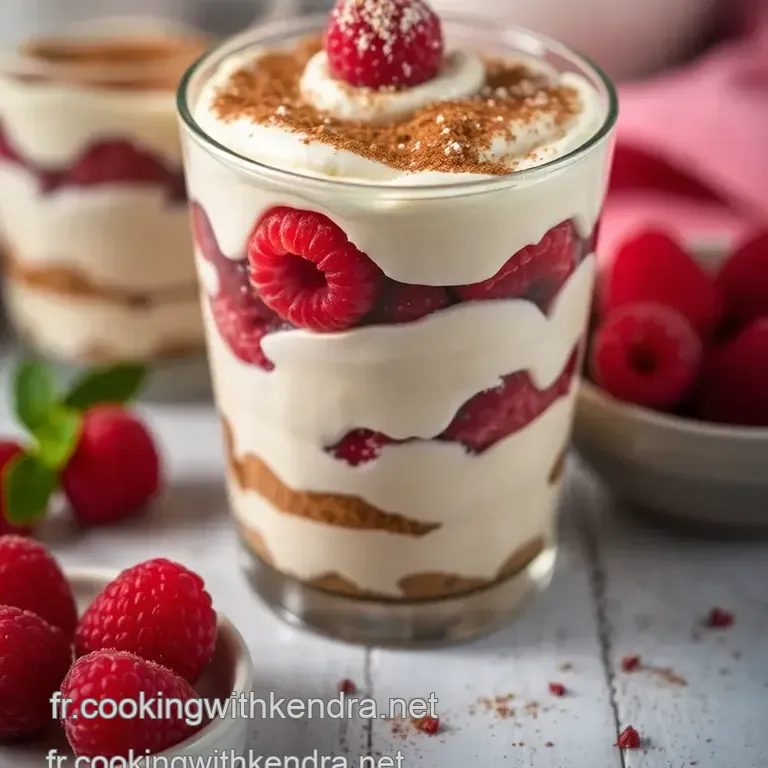 Tiramisu Framboise : &Eacute;vasion Gourmande &Agrave; La Framboise presentation