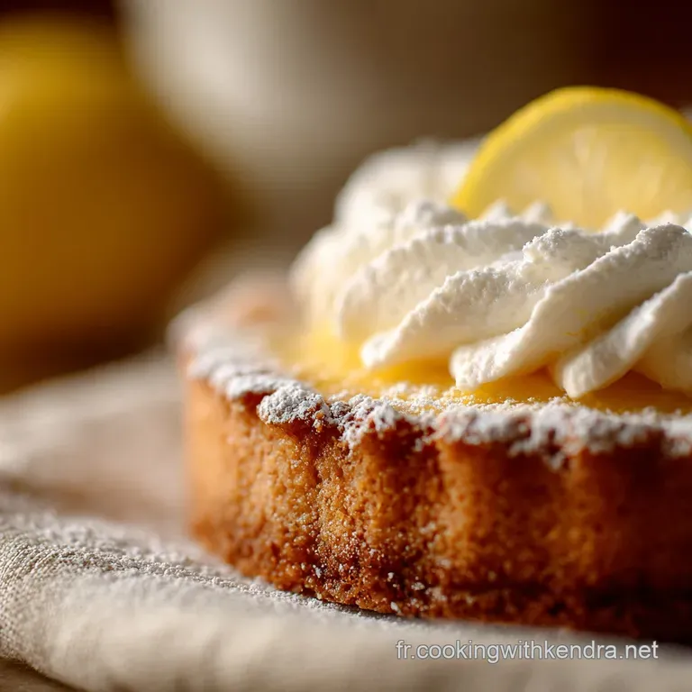 Torta Della Nonna : Le Secret De La Cr&egrave;me Citronn&eacute;e Aux Pignons presentation