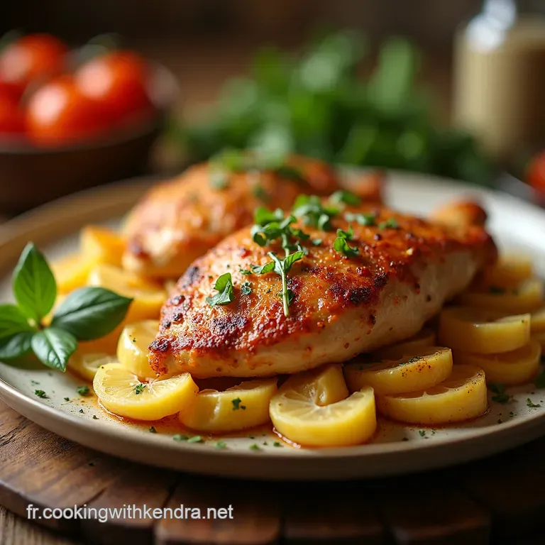 Tourte Au Poulet Maison Un Classique R&eacute;confortant presentation